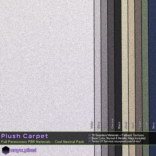 onyx.pixel - Materials - Plush Carpet - Cool Neutral