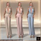 SAS - Gaby Creme Blush Aqua Jumpsuit 