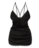 The Annex - Slip Dress v2 - Black