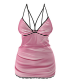 The Annex - Slip Dress v2 - Pink