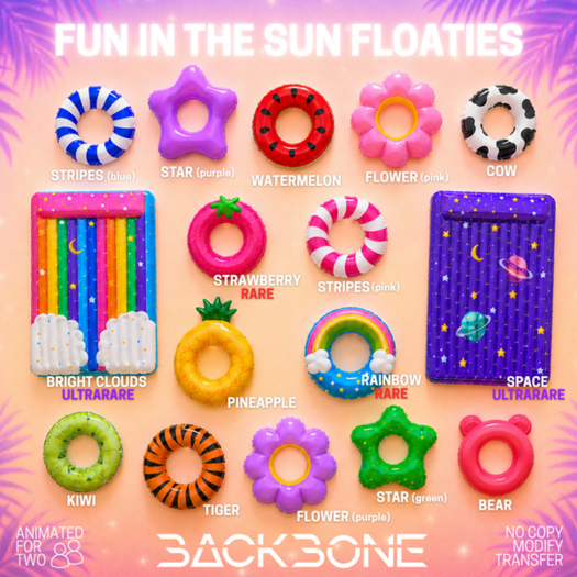 BackBone Fun in the Sun Floatie - Cow
