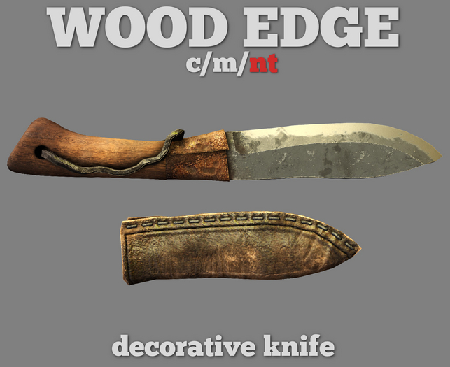 PFC~Wood edge