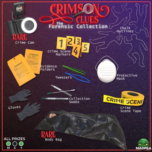 MadPea Forensic Collection - Crime Cam RARE (add)