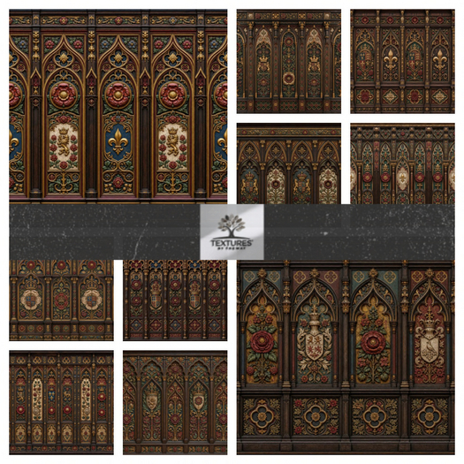 TB - ROYAL TUDOR ROSE WALLS