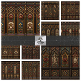 TB - ROYAL TUDOR ROSE WALLS