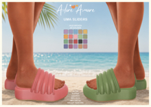 .:Adore:.  Uma - Ladies Sliders - Colors