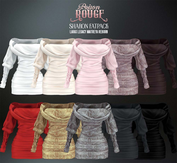 POISON ROUGE Sharon FATPACK