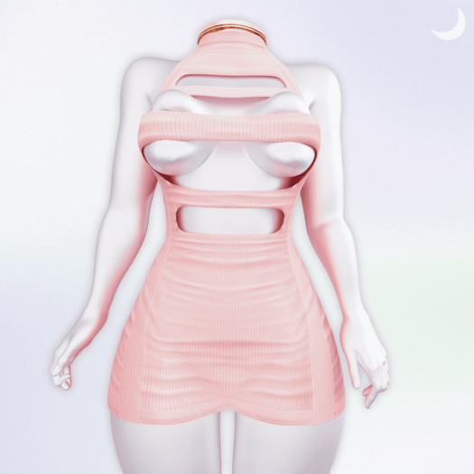 .Aitne. Seo Dress - Rosa Pastel