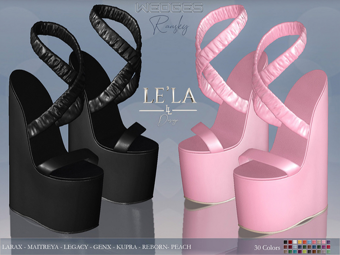 {Le'La} Ransky Wedges ♥Promo♥