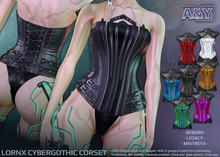 A&Y Lornx Cybergothic Corset - FullPack