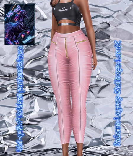 Uni-qu3::*Kehlani Pants*Salmon 