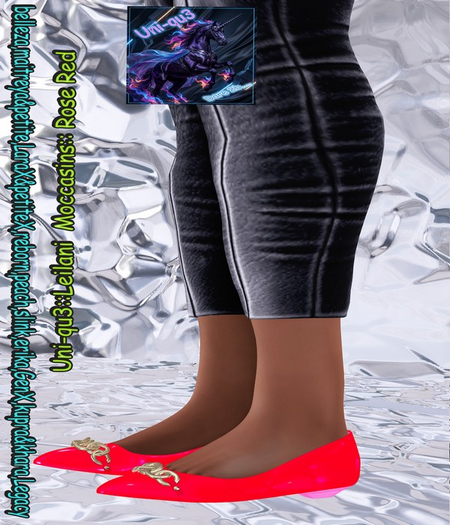 Uni-qu3::*Leilani  Moccasins*Rose Red 