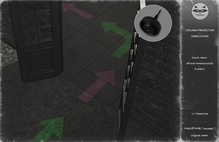 [WS] Ceiling Projector - Directions