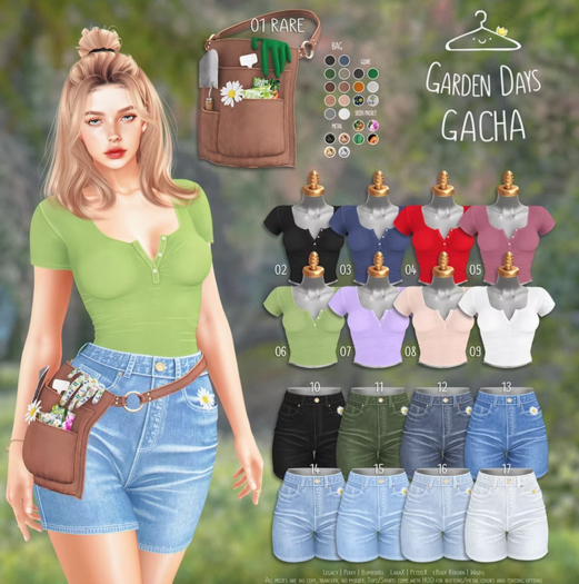 06. -Sorumin- Garden Days GACHA -Top GREEN- Legacy