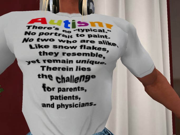 Autism Challenge. Tee Shirt