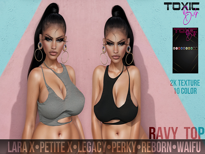[TOXIC BISH] Ravy Top @ HUD