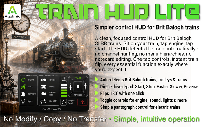 Train HUD Lite