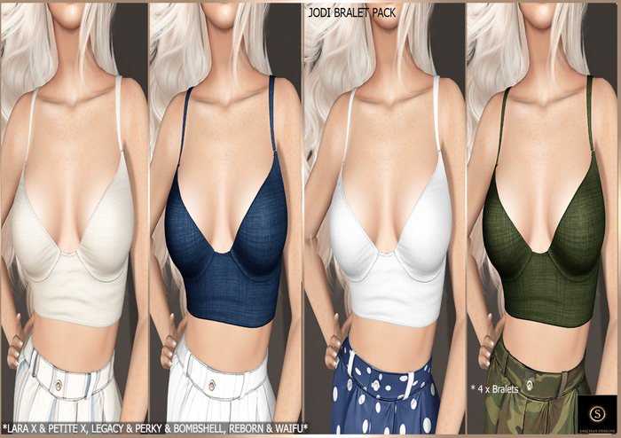 SAS - Jodi 4-Pack Bralet (LaraX & MB)