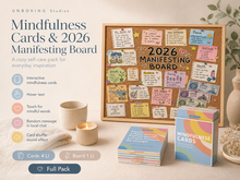 Mindfulness Cards + Manifesting Board Pack