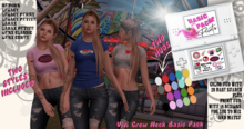 Vivi Crew neck- Basic Pack *FATPACK*