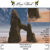 *Fairy`s World* WILD ROCK with PASSAGE +resizer 4 MESH