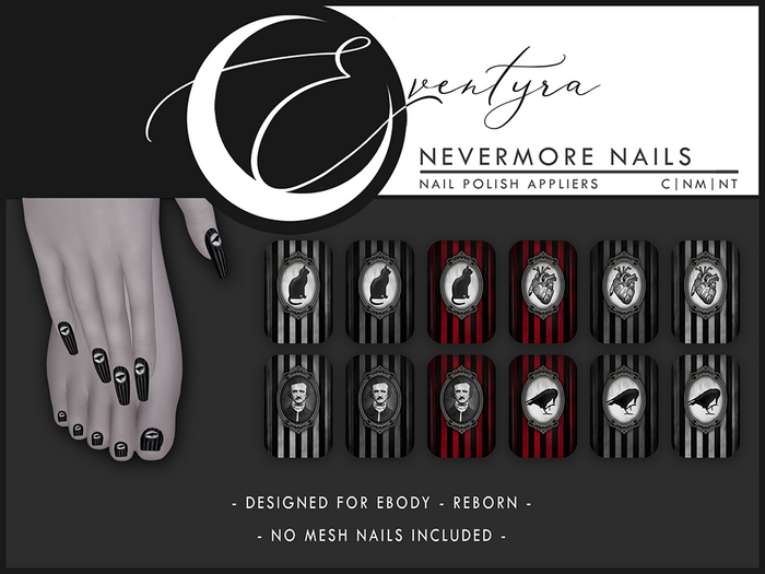 Eventyra - Reborn Nail HUD - Nevermore Nails