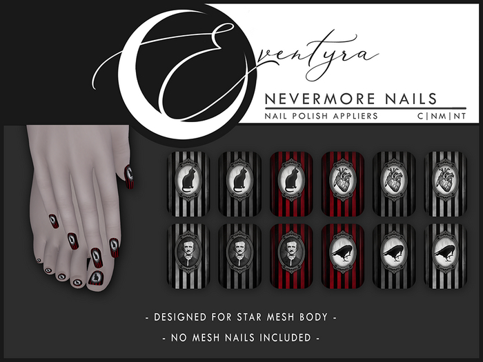Eventyra - Star MB Nail HUD - Nevermore Nails