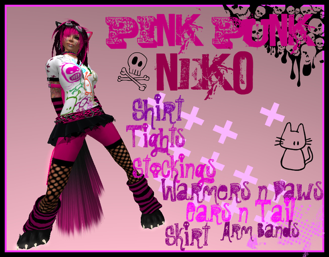 Pink Punk Neko