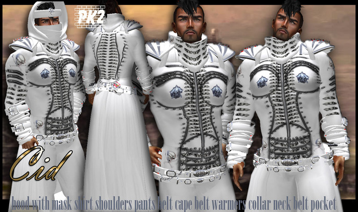 Pk2 Cid man white promo