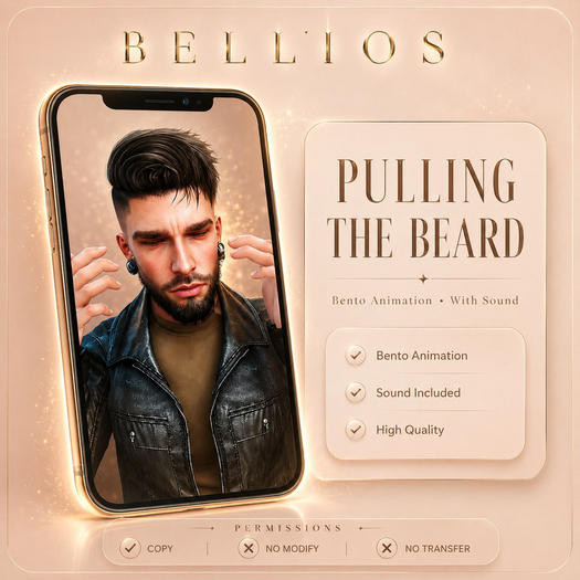 Bellios Store - Pulling Beard with Animation