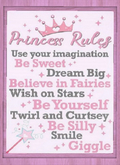 Princess Poster-Princess Rules
