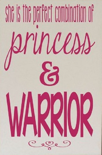 Princess Poster-Princess & Warrior
