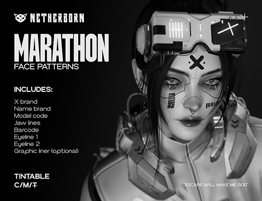 NETHERBORN // Marathon. Face patterns EVOX DEMO