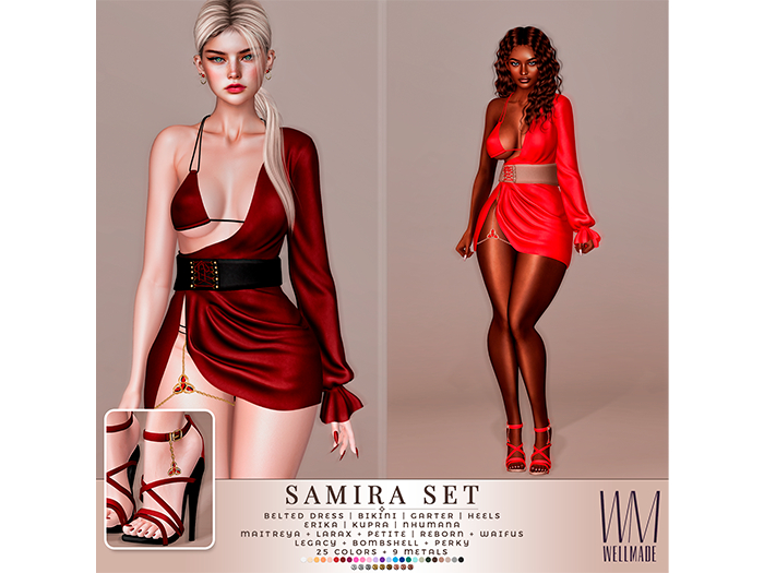 [WellMade] Samira Set