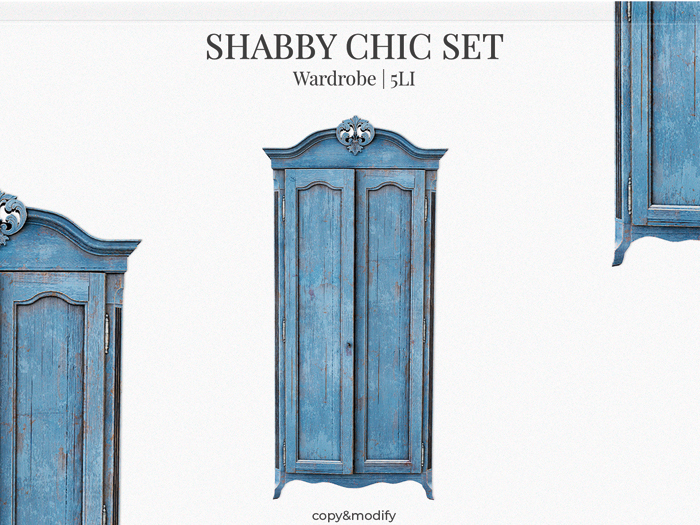 MINIMAL - Shabby Chic Set Wardrobe