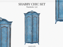 MINIMAL - Shabby Chic Set Wardrobe