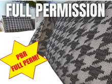 PBR Textures Houndstooth Fabric