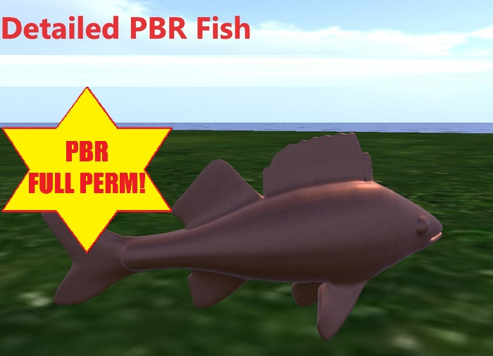 Detailed PBR Texture Fish