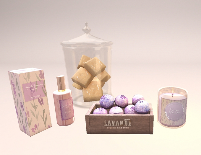 Ariskea[Lavende] Bath SET