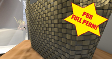 PBR Textures Basket Weave