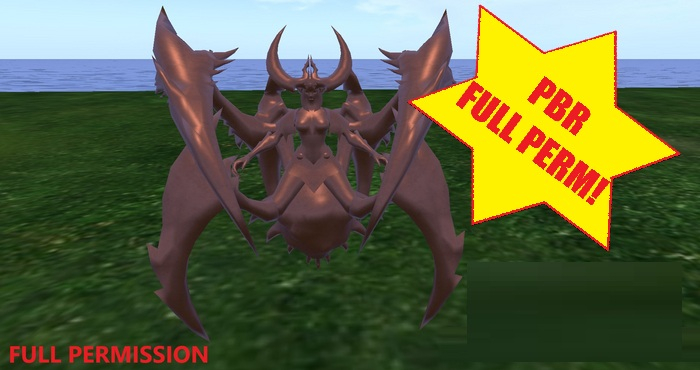 PBR Texture Alien Queen