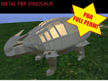Metal PBR Dinosaur