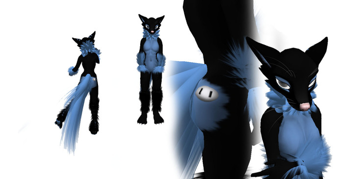 ringtail - carterblue fluffy