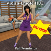 animação de violino e tambores
