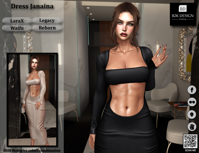 ..::B2K Design::..Dress Janaina