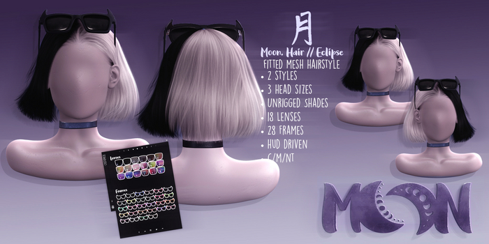 Moon. Hair // - Eclipse