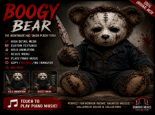 MoonForge - Boogy Bear - Hold/Decor Versions