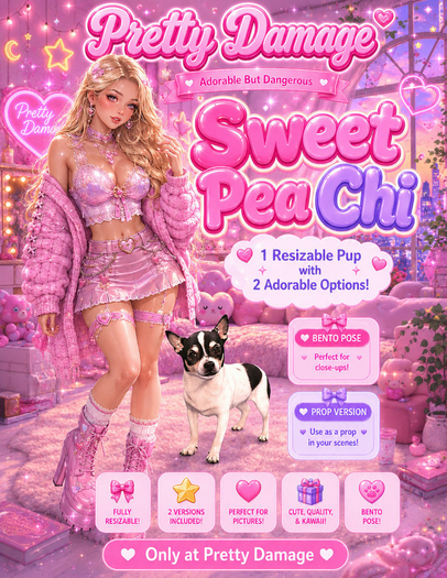 Sweat Pea Chi Set