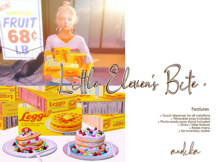 ADD/andika  andika {Little Eleven's Bite}Dispenser&Wearable S 1