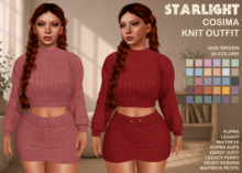 :: SA ::  Cosima - Knit Outfit with HUD